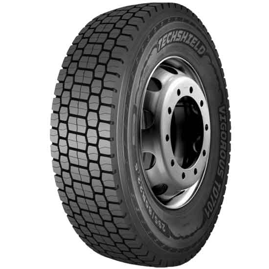 LLANTA TECHSHIELD TD701 POST-GALL 295/80 R22.5